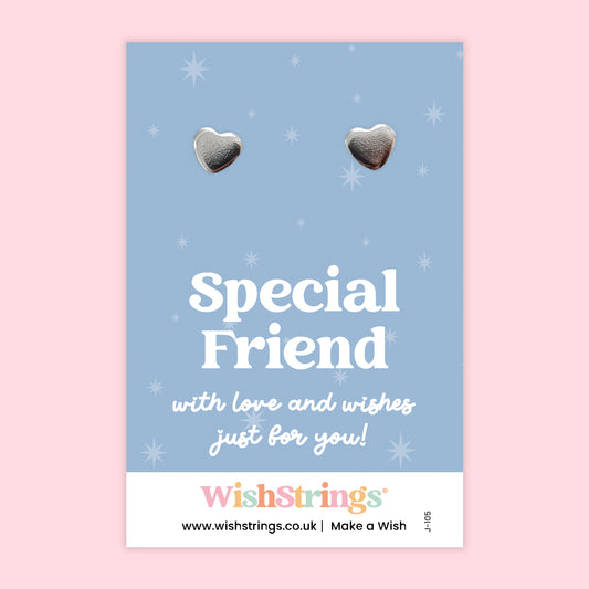 Special Friend  - Heart Stud Earrings | J105