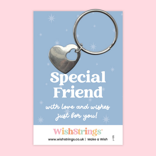 Special Friend - Heart Keyring - J105