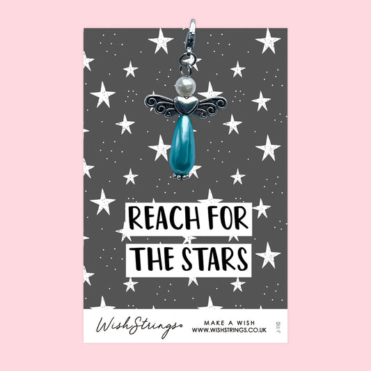 REACH FOR THE STARS - Wish Angels, Clip on Keepsake | J110
