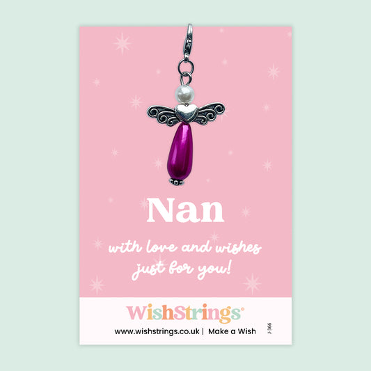 Nan - Wish Angels, Clip on Keepsake | J111