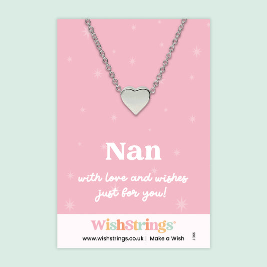 Nan - Heart Necklace - J111