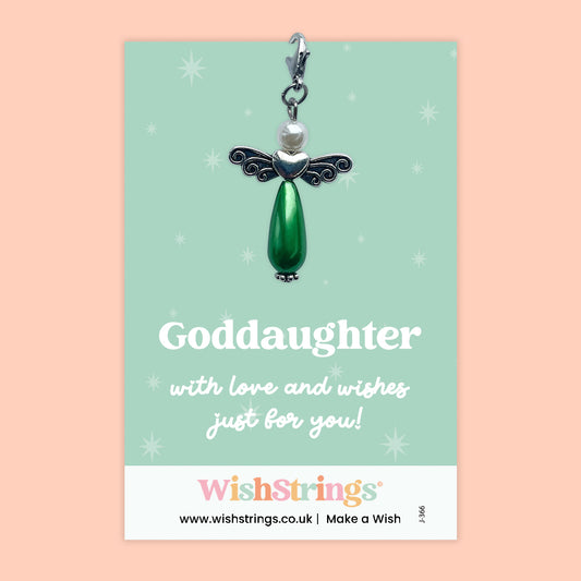 Goddaughter - Wish Angels, Clip on Keepsake | J112