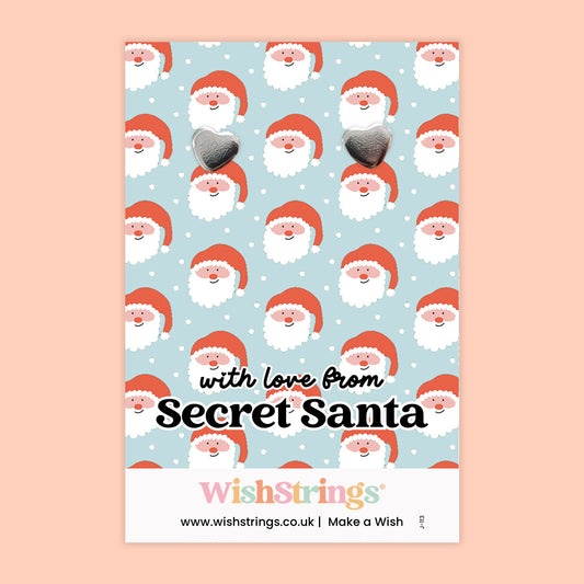 With Love from Secret Santa - Heart Stud Earrings | J113 NEW