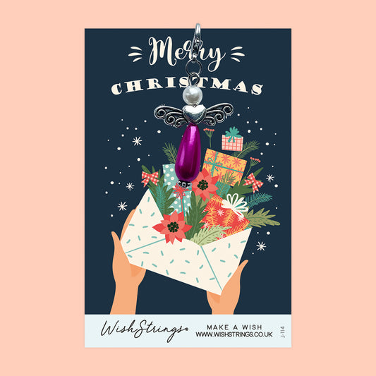 CHRISTMAS ENVELOPE - Wish Angels, Clip on Keepsake | J114