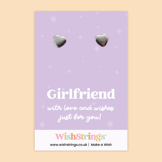 Girlfriend - Heart Stud Earrings | J118