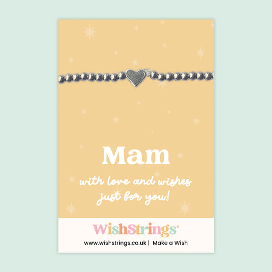 Mam - Heart Beaded Bracelet - J119
