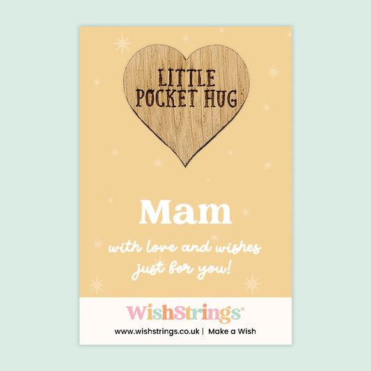 Mam - Oak Pocket Hug Token | J119