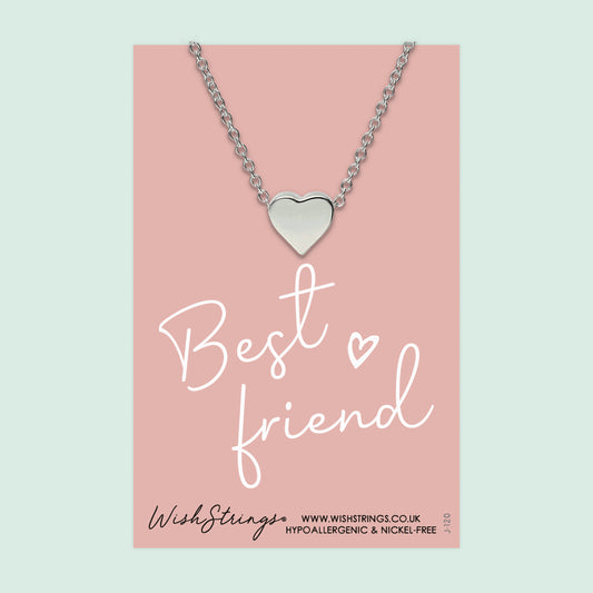 BEST FRIEND - HEART NECKLACE - J120