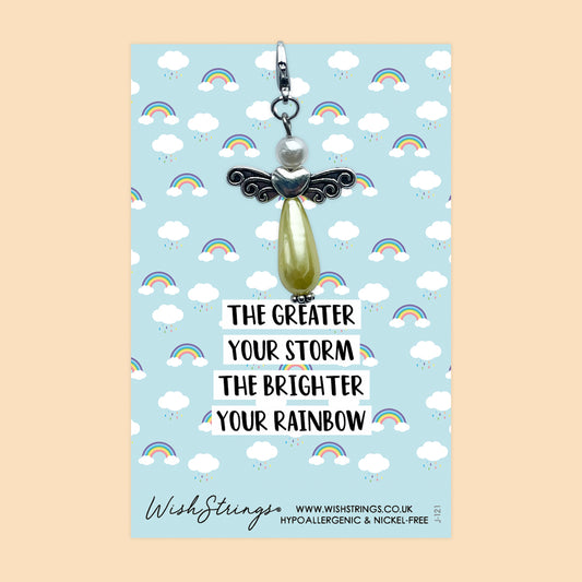 GREATER YOUR STORM - Wish Angels, Clip on Keepsake | J121A