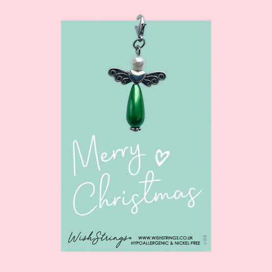 MERRY CHRISTMAS - Wish Angels, Clip on Keepsake | J123