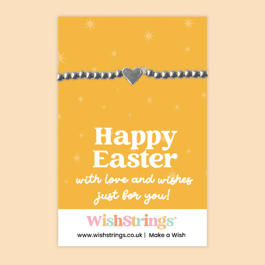 Happy Easter - Heart Beaded Bracelet - J124