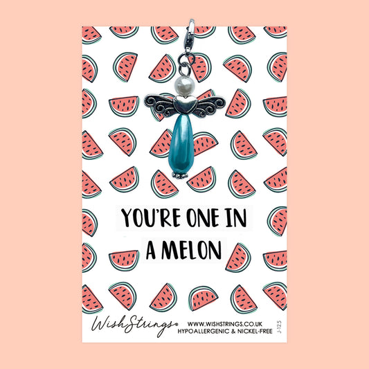 ONE IN A MELON - Wish Angels, Clip on Keepsake | J125
