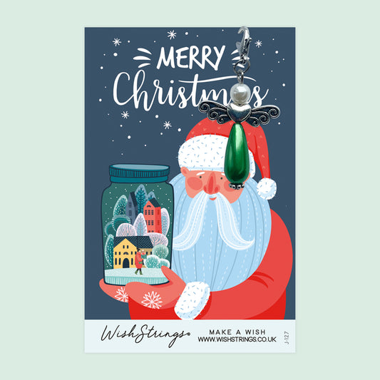SANTA - Wish Angels, Clip on Keepsake | J127