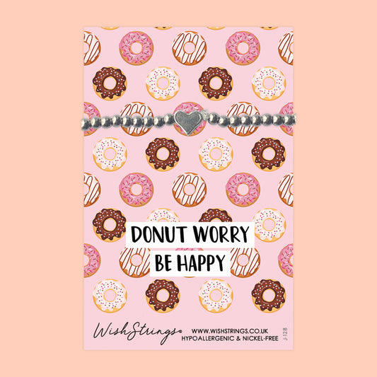 DONUT WORRY - HEART BRACELET - J128