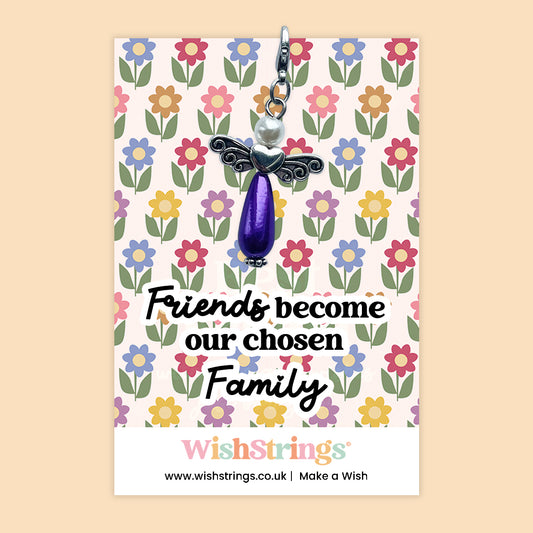 FRIENDS FAMILY - Wish Angels, Clip on Keepsake | J129