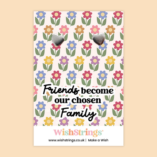 FRIENDS FAMILY - Heart Stud Earrings | J129