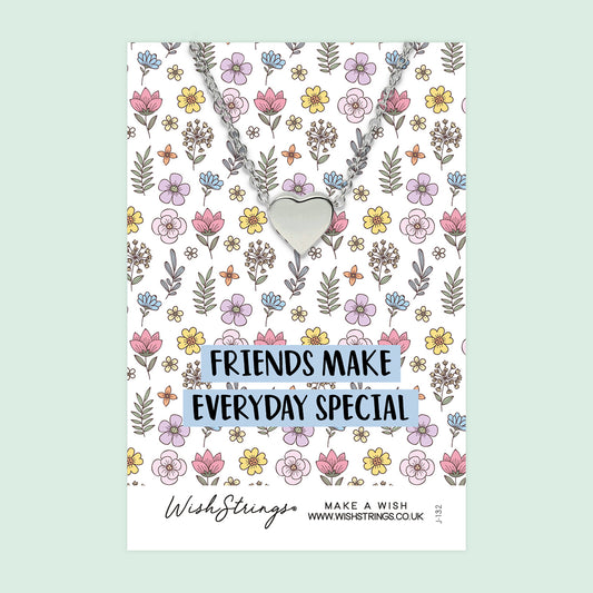 FRIENDS SPECIAL - HEART NECKLACE - J132