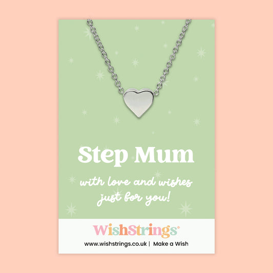 Step Mum - Heart Necklace - J133
