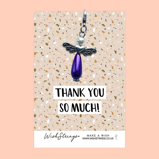 THANK YOU - Wish Angels, Clip on Keepsake | J135