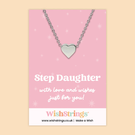 Step Daughter - Heart Necklace - J136