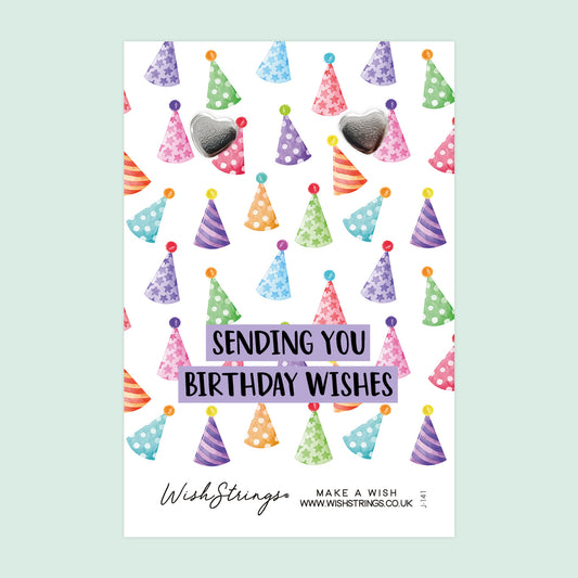 BIRTHDAY WISHES - Heart Stud Earrings | J141