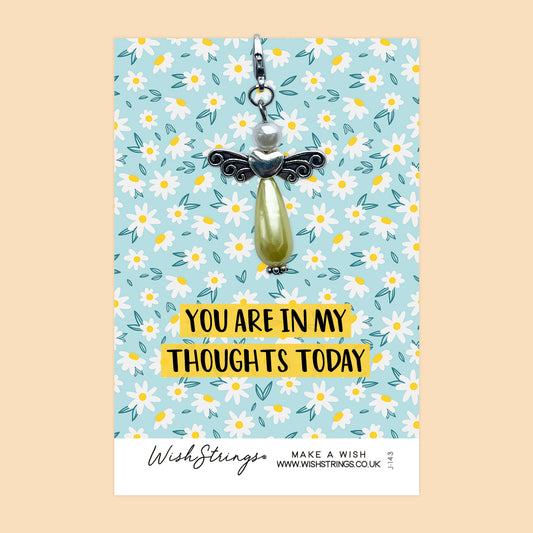 IN MY THOUGHTS - Wish Angels, Clip on Keepsake | J143
