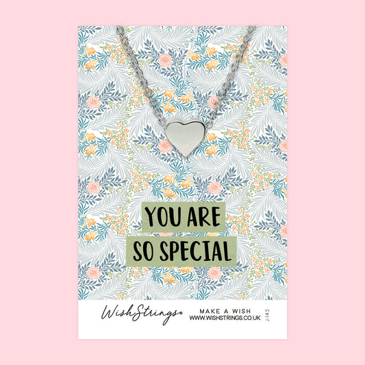 YOU ARE SO SPECIAL - HEART NECKLACE - J145