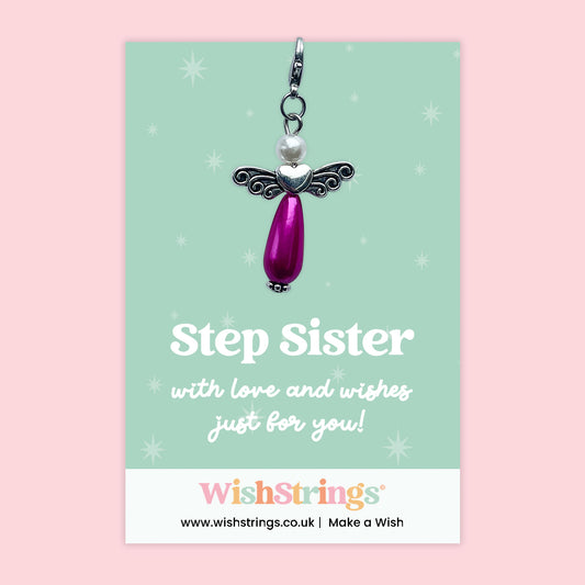 Step Sister - Wish Angels, Clip on Keepsake | J146