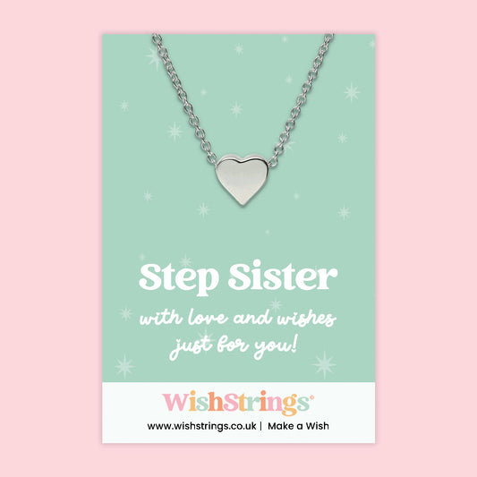 Step Sister - Heart Necklace - J146