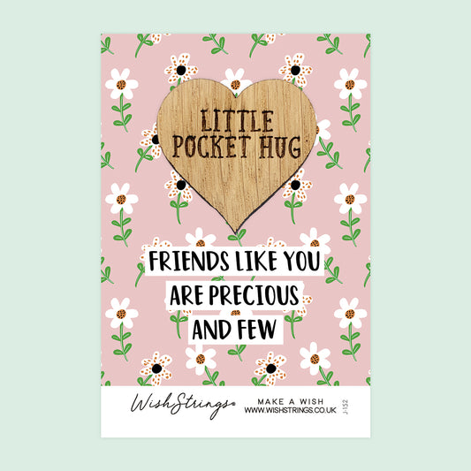 FRIENDS PRECIOUS - Oak Pocket Hug Token | J152