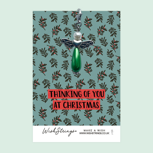THINKING OF YOU AT CHRISTMAS - Wish Angels, Clip on Keepsake | J153