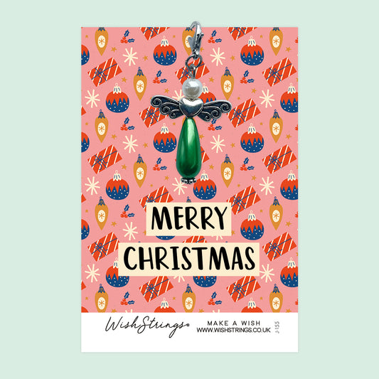 MERRY CHRISTMAS - Wish Angels, Clip on Keepsake | J155