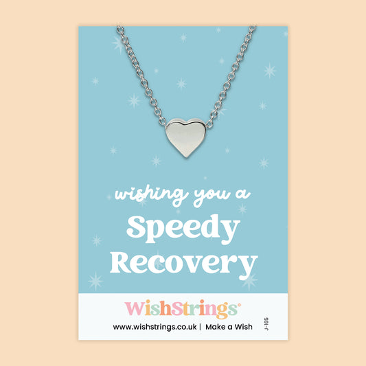 Wishing You a Speedy Recovery - Heart Necklace - J156