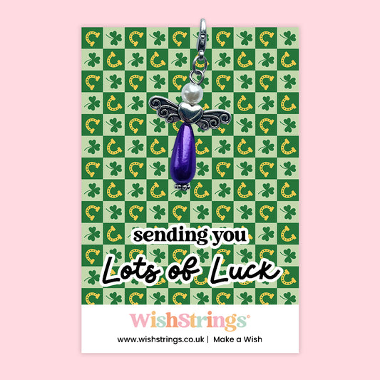 Sending You Lots of Luck - Wish Angels, Clip on Keepsake | J163