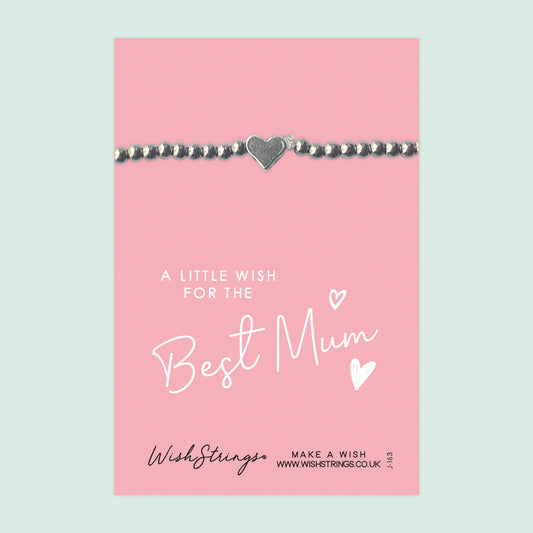 BEST MUM - HEART BRACELET - J163