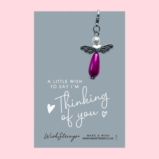 THINKING OF YOU - Wish Angels, Clip on Keepsake | J164