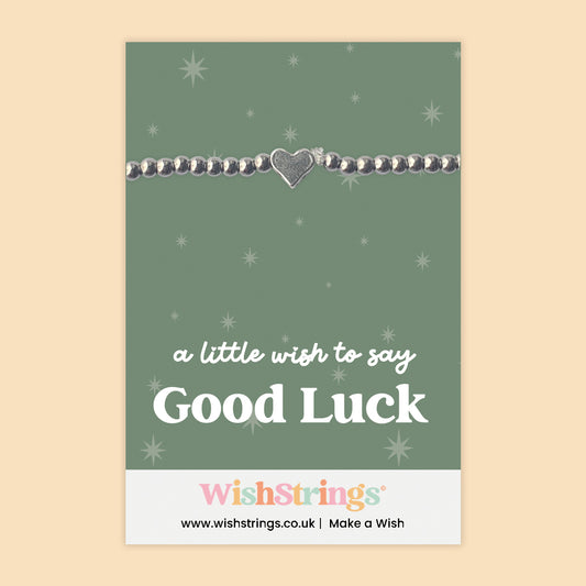 Good Luck - Heart Beaded Bracelet - J166