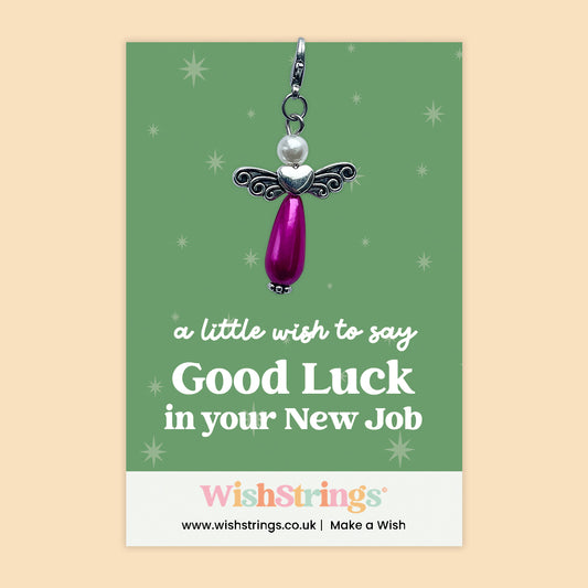 Good Luck in Your New Job - Wish Angels, Clip on Keepsake | J180