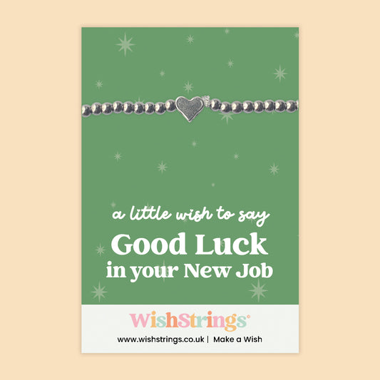 Good Luck in Your New Job - Heart Beaded Bracelet - J180