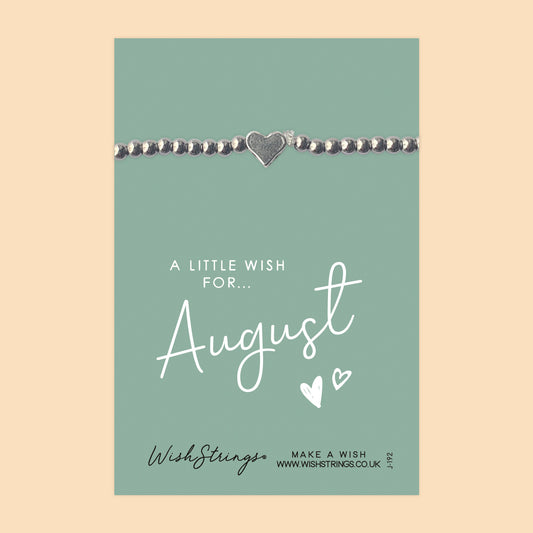 AUGUST - HEART BRACELET - J192