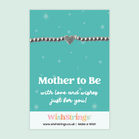 Mother to Be - Heart Beaded Bracelet - J205