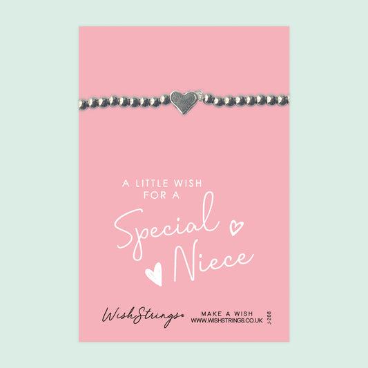 NIECE - Heart Beaded Bracelet - J208