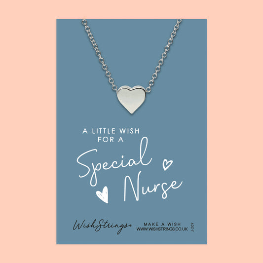 NURSE - Heart Necklace - J209