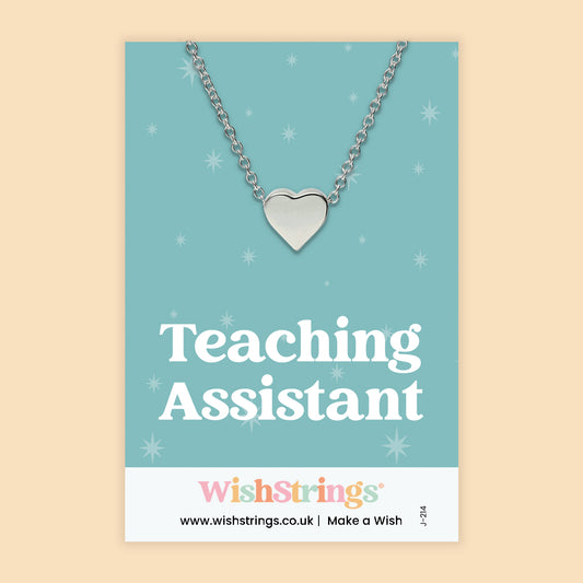 TEACHING ASSISTANT - Heart Necklace - J214