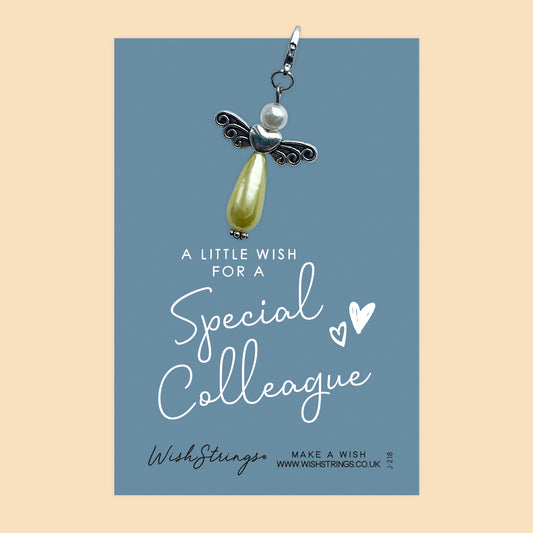 SPECIAL COLLEAGUE - Wish Angels, Clip on Keepsake | J218