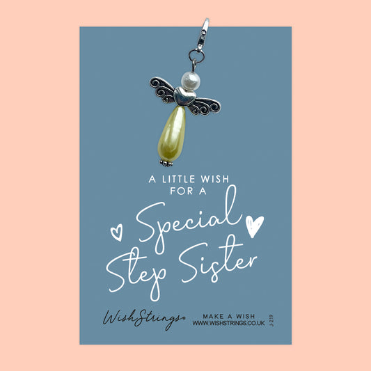 STEP SISTER - Wish Angels, Clip on Keepsake | J219