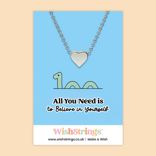 NESSIE - Heart Necklace - J222