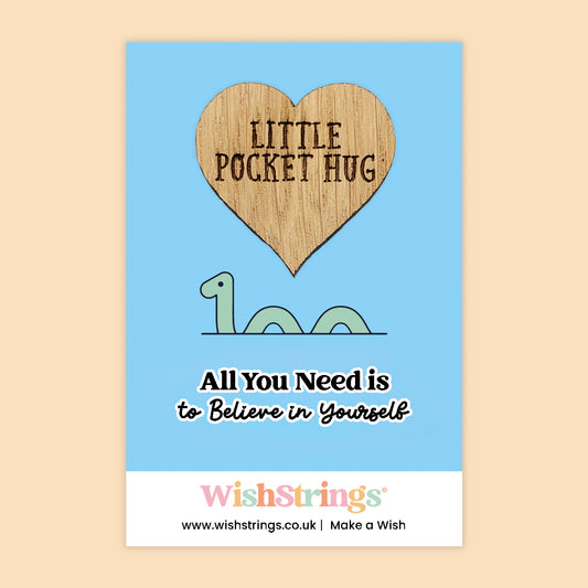 NESSIE - Oak Pocket Hug Token | J222