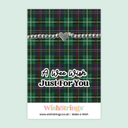 A Wee Wish - Heart Beaded Bracelet - J223