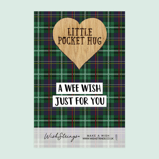 A Wee Wish - Oak Pocket Hug Token | J223